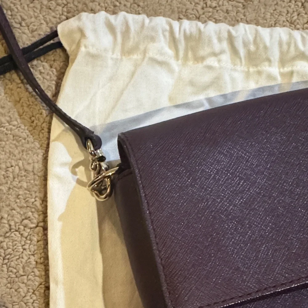 Kate Spade Deep Purple Crossbody Bag